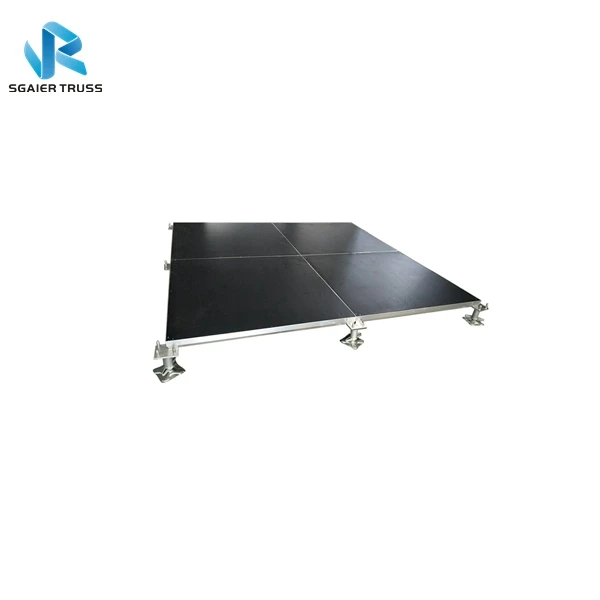 outdoor low height scaffolding stage platform tent floor