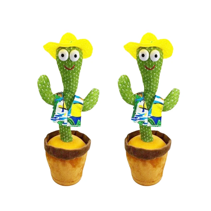 plush toy with light dancing cactus