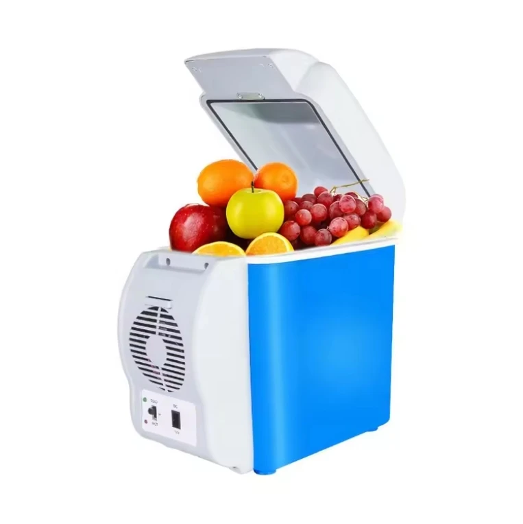 Portable Car Small Refrigerator 7.5L Mini Refrigerator Car Cooling and Heating Car Fridge freezer refrigerator