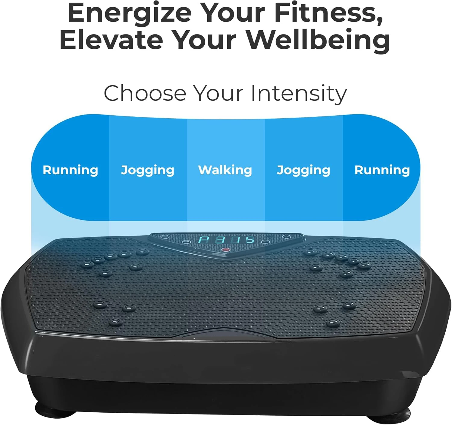 2024 Best Selling Wholesale Crazy Fitness Massage Vibration Plate Exercise Machine For Burn Calories