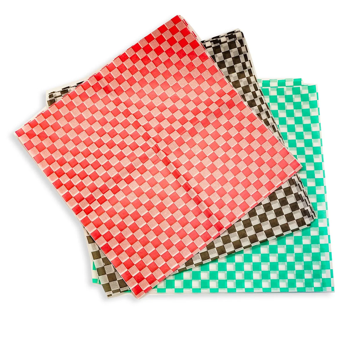 Custom Printed Printed Burger Packaging Wax Coated Kraft Paper For Food Burger