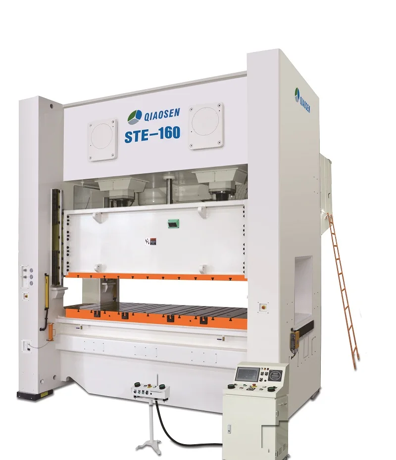 STE-160H electric bus bar die press middle speed aluminium number plate steel hole press punching machine