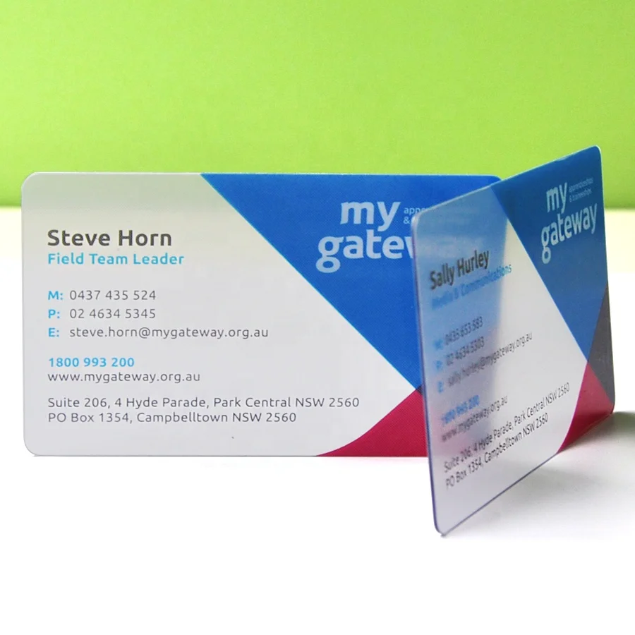 Best Price Customized  Transparent  PVC  School Business Payment VIP Card