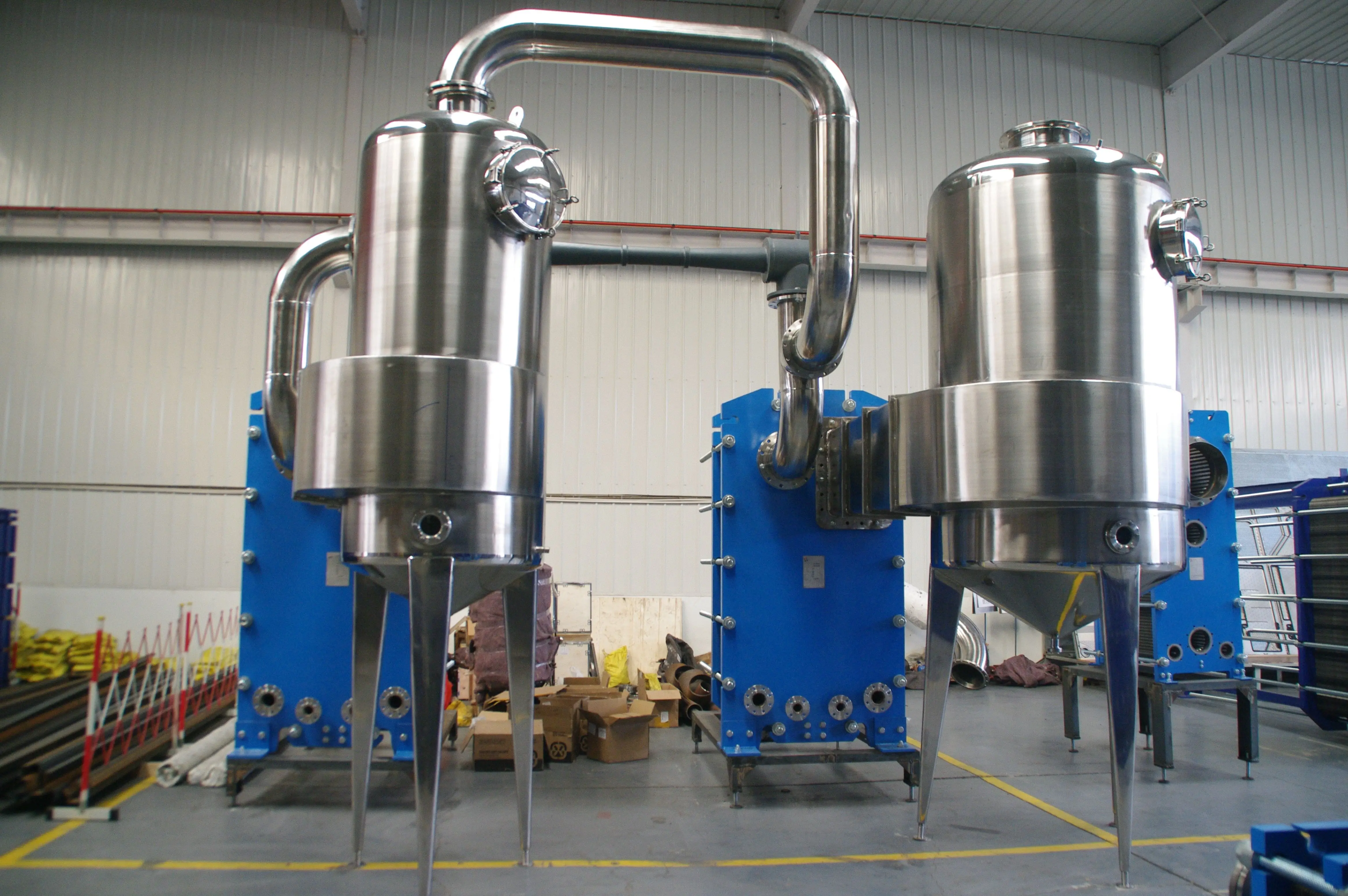 China Manufacturers All Welded Glucose Two-effect Maple Syrup Evaporator for Chemic