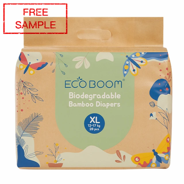 BOOM diaper source nature chlorine free eco private label organic aloe extract