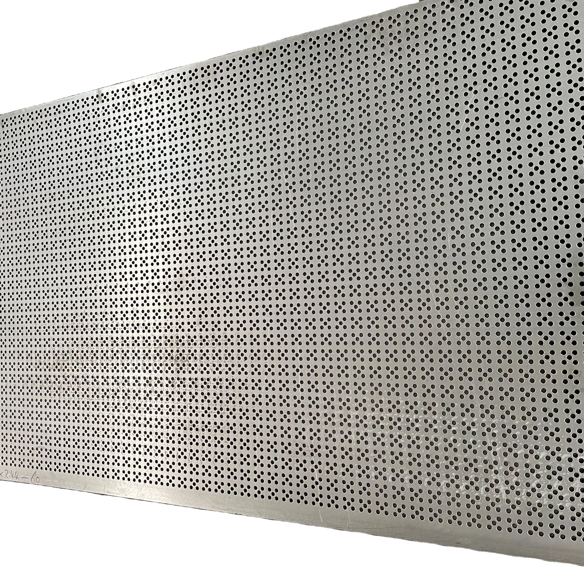 ZHENYU high zinc galvanized ZERO SPANGLE safety perforated plates with hexagonal structure hole for fence cover filter