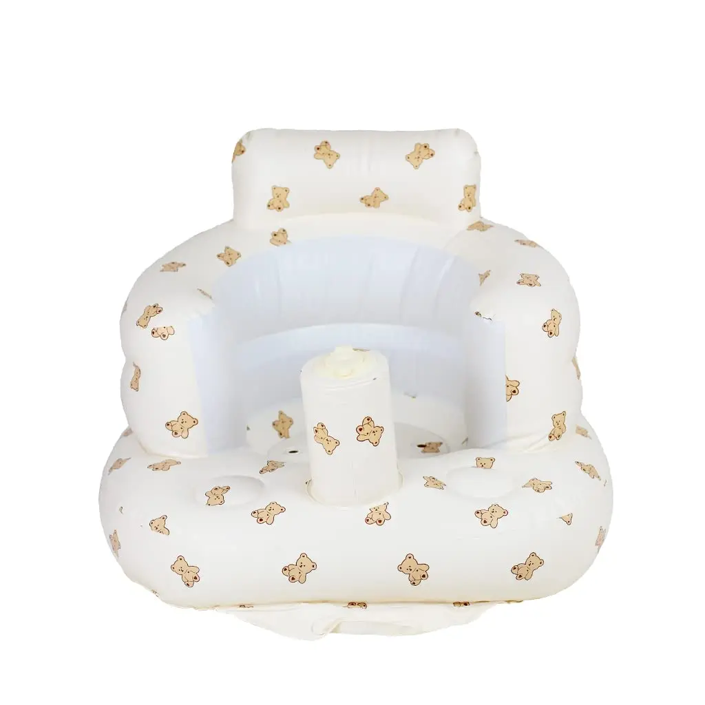 Baby Inflatable Seat  Toddler Chair for Sitting Up Baby Shower Chair Floor Seater Gifts with Storage Case