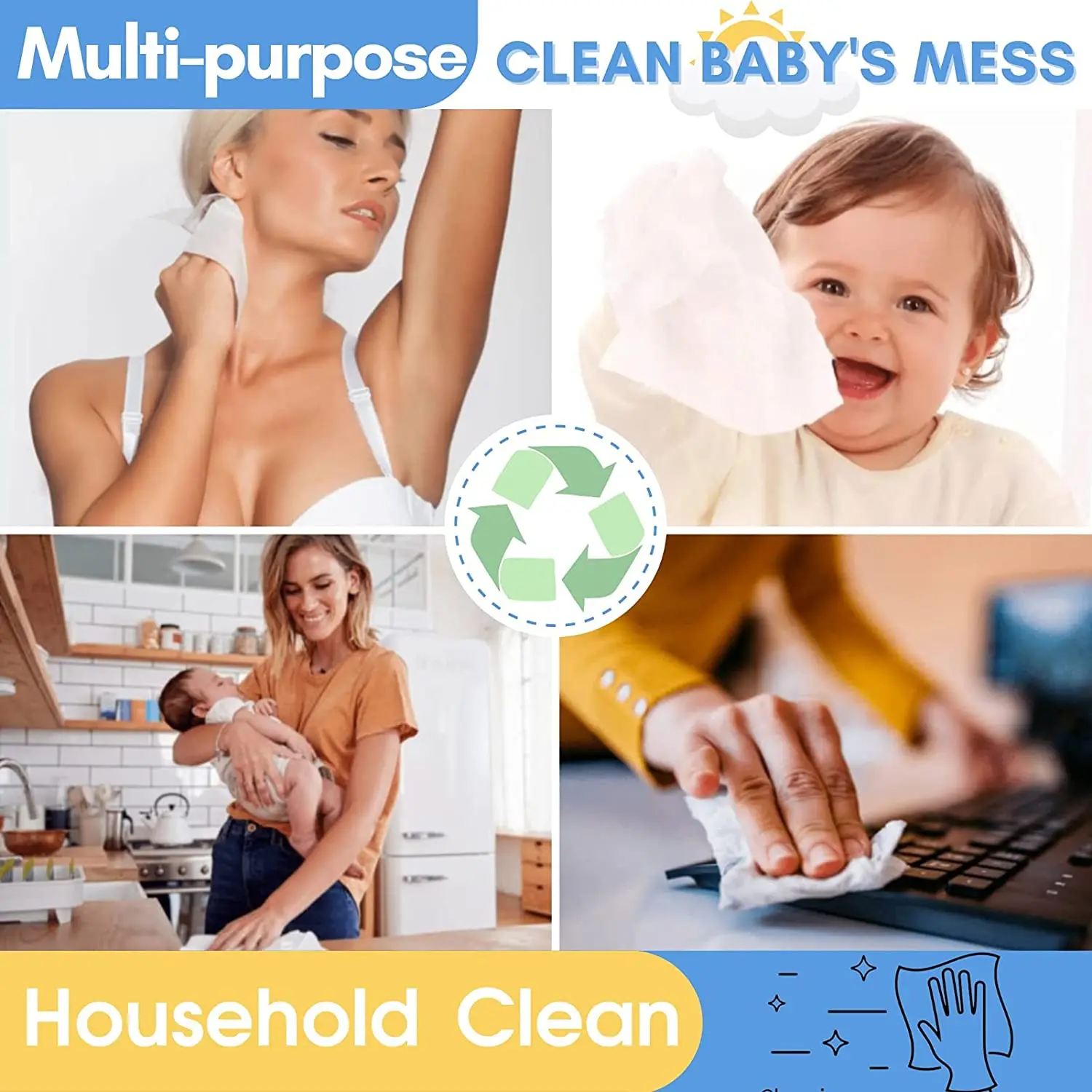 Ultra soft  sensitive skin  fragrance-free baby  dry  Wipes