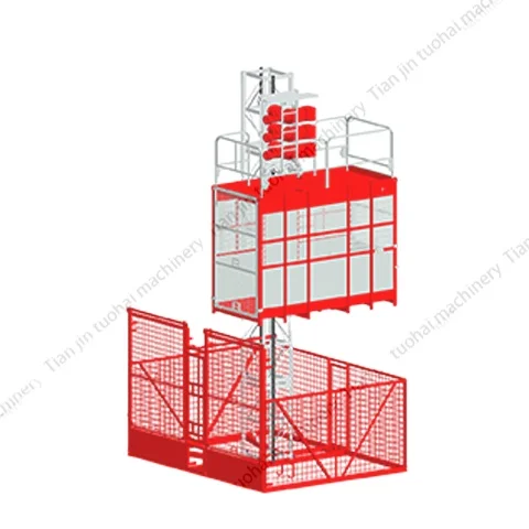 1600kg Construction Equipment  Passenger and Material Hoist