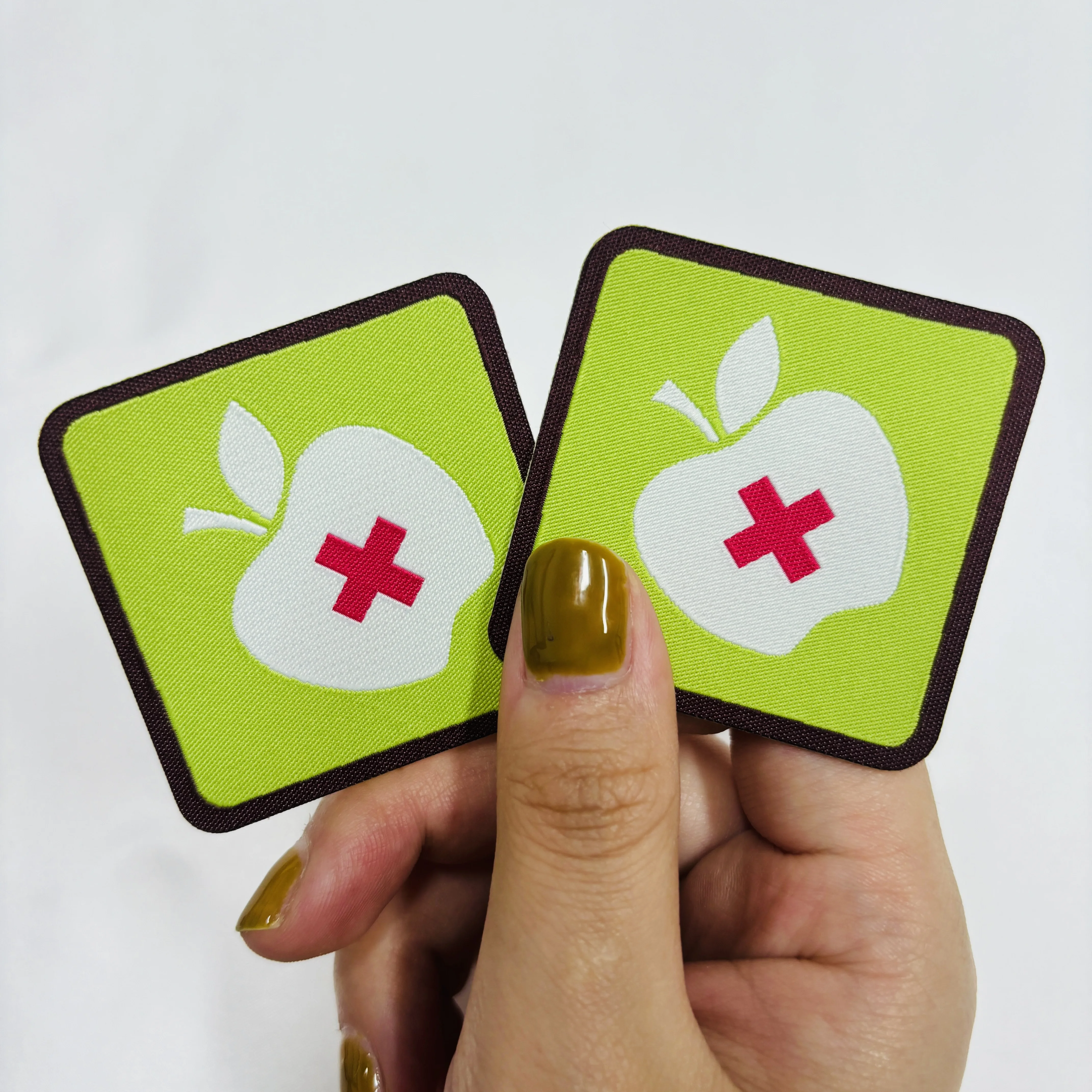 China factory Clothing Custom Woven Patch/Embroidery woven Patches Silicon Patch For Clothing