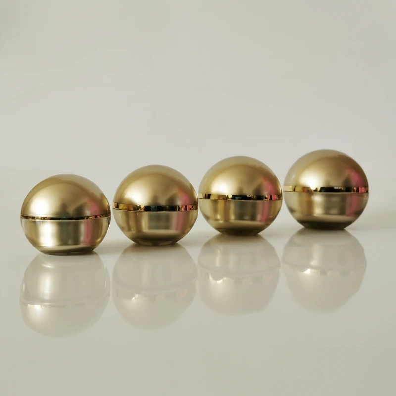 
Plastic ball circle cosmetic jars 15g 30g 50g 15 ml 30 ml 50 ml plastic empty acrylic cream jar 