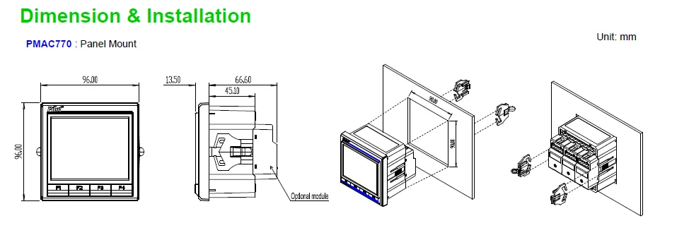 PILOT PMAC770E-V3 Three phase Power Quality Analyzer