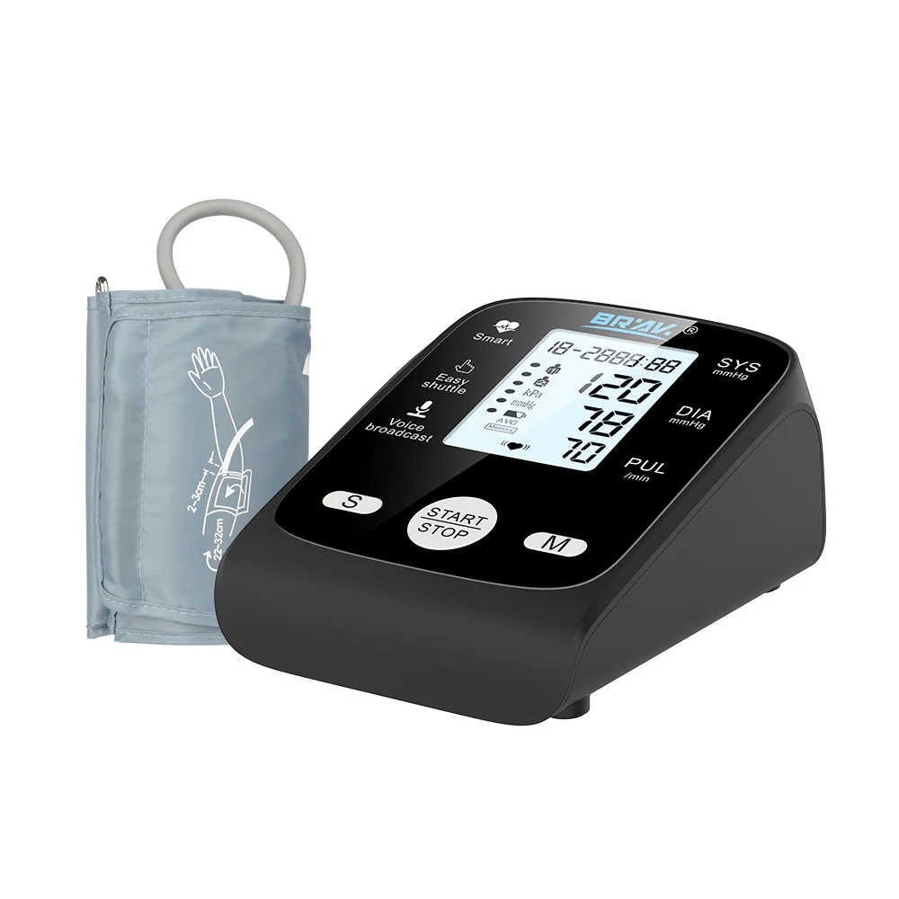 Simple and convenient arm electronic manometer 42CM cuff blood pressure measuring instrument