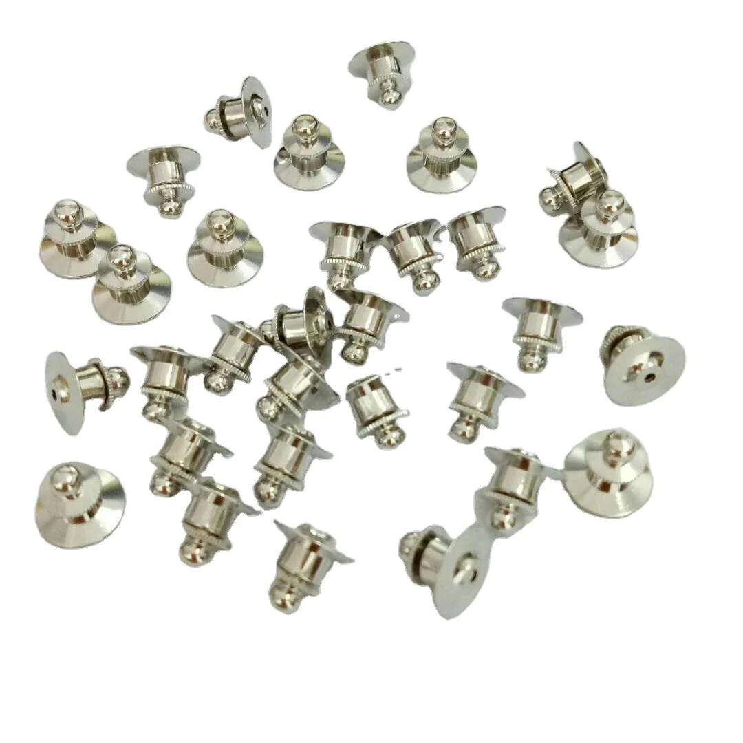 promotion locking pin back nickel & gold  lapel pin back clutch back in stock