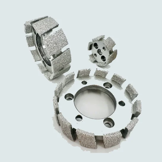 Wholesale Cnc Tools Vacuum Brazed Stubbing Wheel Applicable Machine