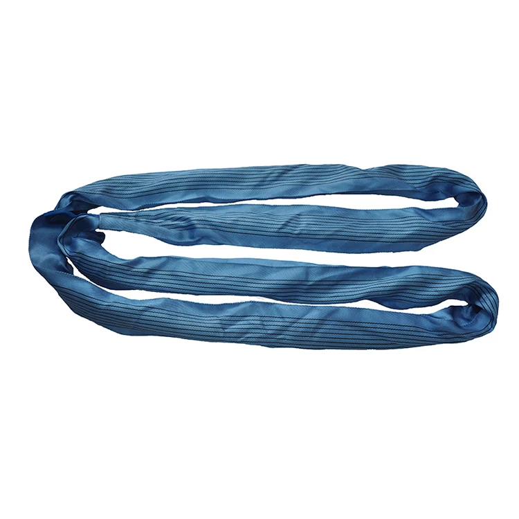 OEM длина мягкий красный 5 тонн круглый слинг фактор безопасности 6:1 7:1 8:1