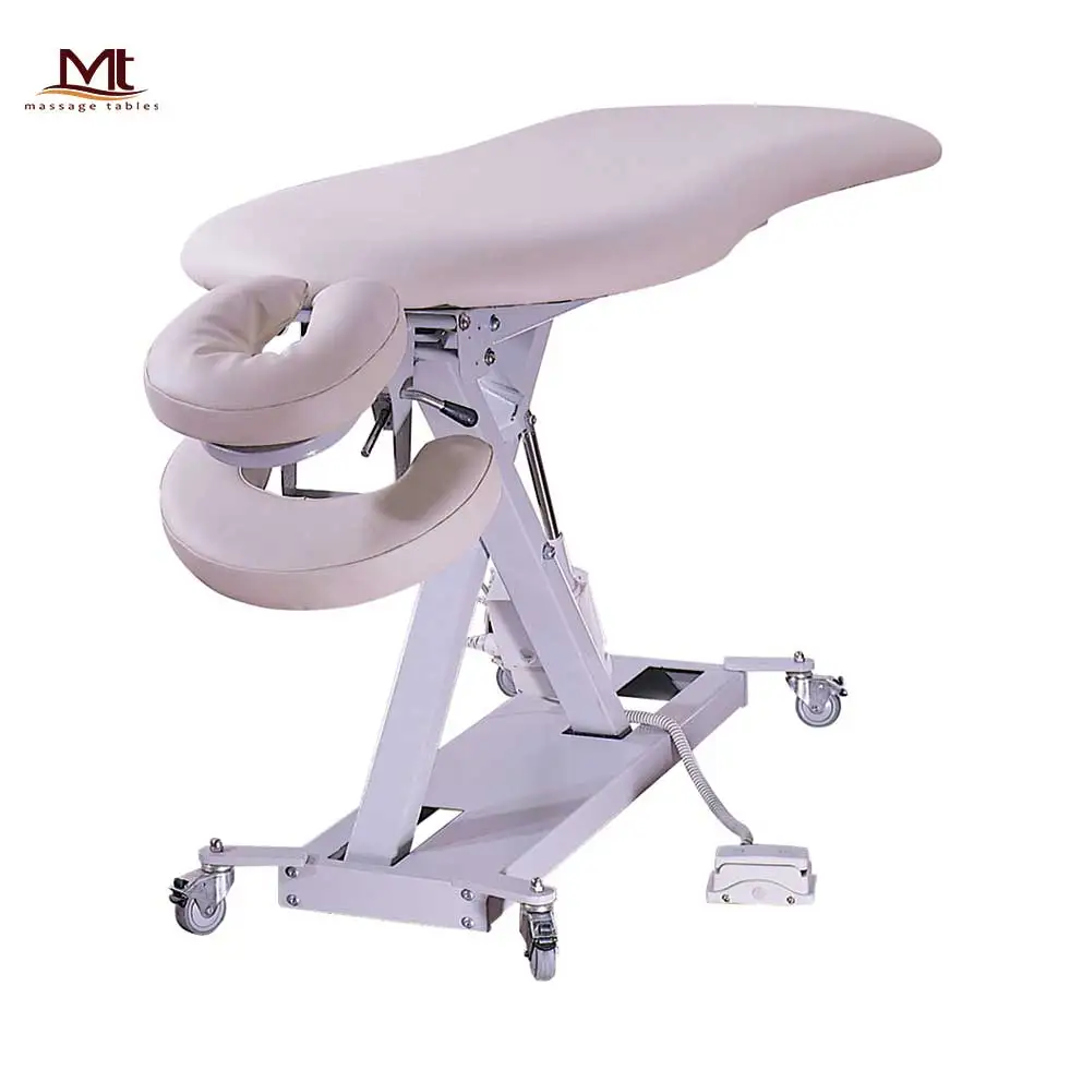 Mt Royal-Basic Factory Custom White PU Leather Adjust Height Comfortable Luxury Electric Spa Bed Tattoo Table Massage Bed
