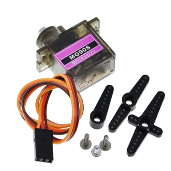 The high quality MG90S Metal Gear Servo Motor 13g fixed wing aircraft SG90 Upgrade server model accessories