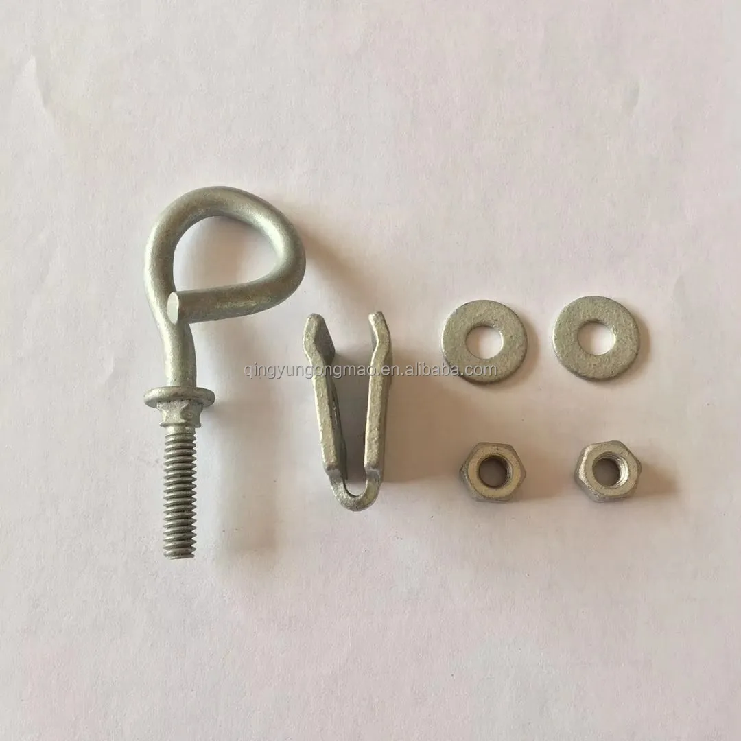 Adjustable Adss Optical Cable D Cable Lashing Wire Clamp multi-drop span clamp