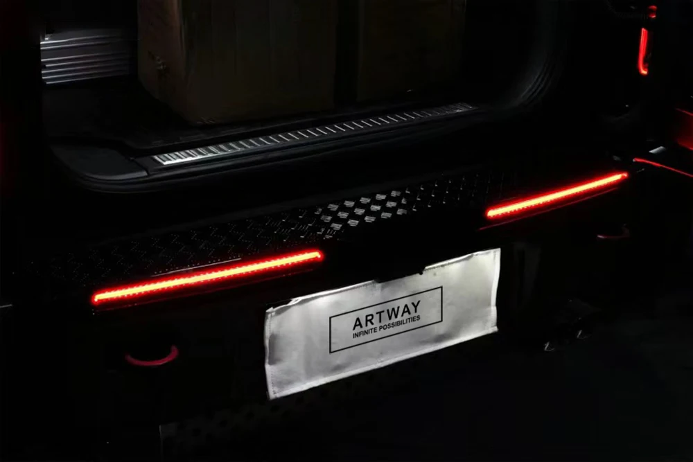 Car Tail door trim with brake light turn light for Land Rover New defender 130/110/90 2020-2024