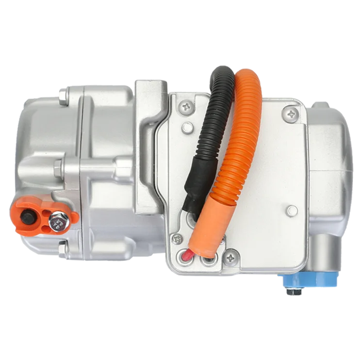 34cc Portable DC electric R134a air conditioner AC A/C srcoll compressor for electric vehicle universal type automotive factory