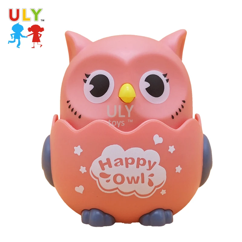 
2020 Wholesale Amazon Mini Funny Owl Vehicle Toy Car Wind up Toys Press And Go Owl For Kids Children Party Supplies Favors  (1600059636069)