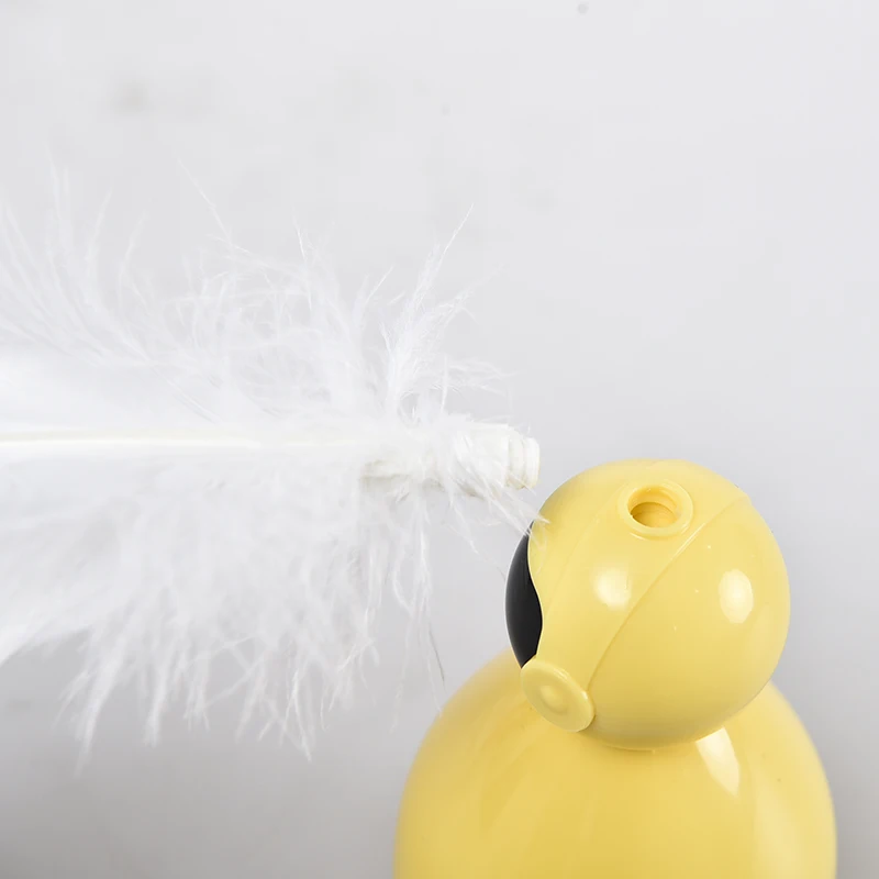 Replaceable Feather Entertainment Interactive Funny Cat Tumbler Toy, Cats Pet