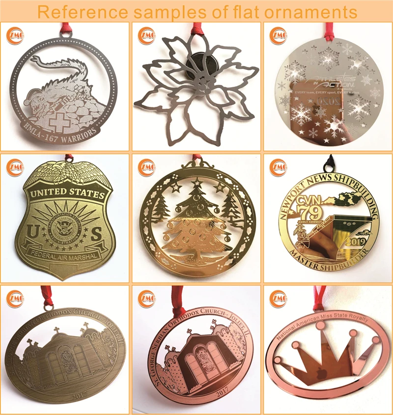 flat ornaments