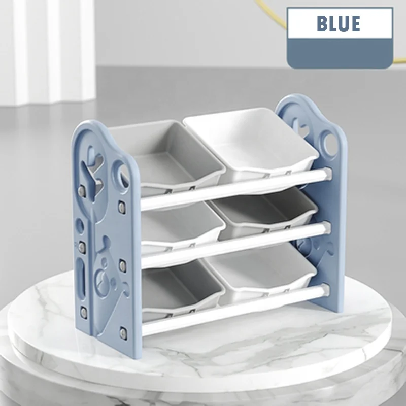 Детская дешевая пластиковая детская мебель полки для игрушек шкафы для хранения детей