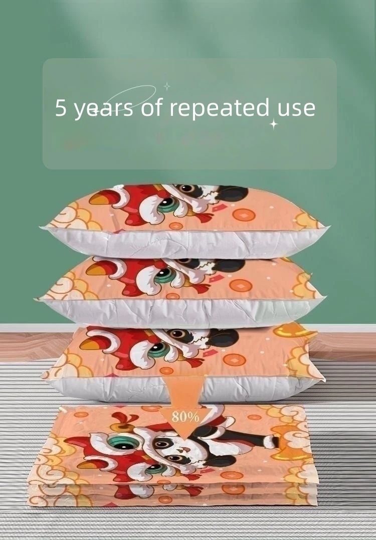 Factory wholesale Vacuum Storage Bags 12 Packs Set with hand Pump