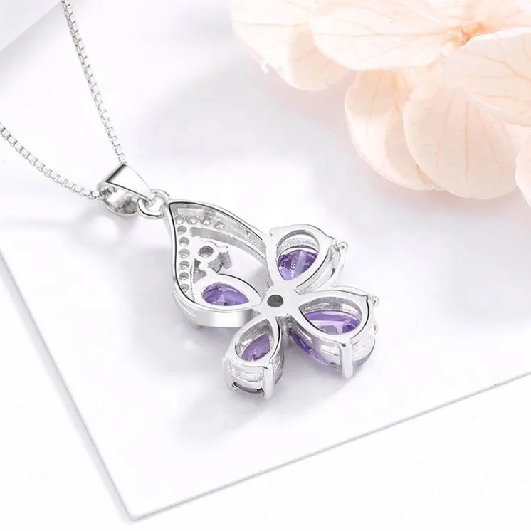 925 Silver Pendant Double Heart Pendant Love Heart Pendant