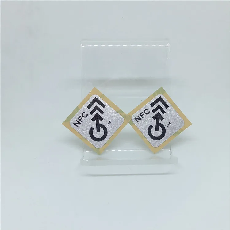 
ISO14443A N-tag213 programmable rfid nfc tag 180bytes sticker NDEF encoding label 