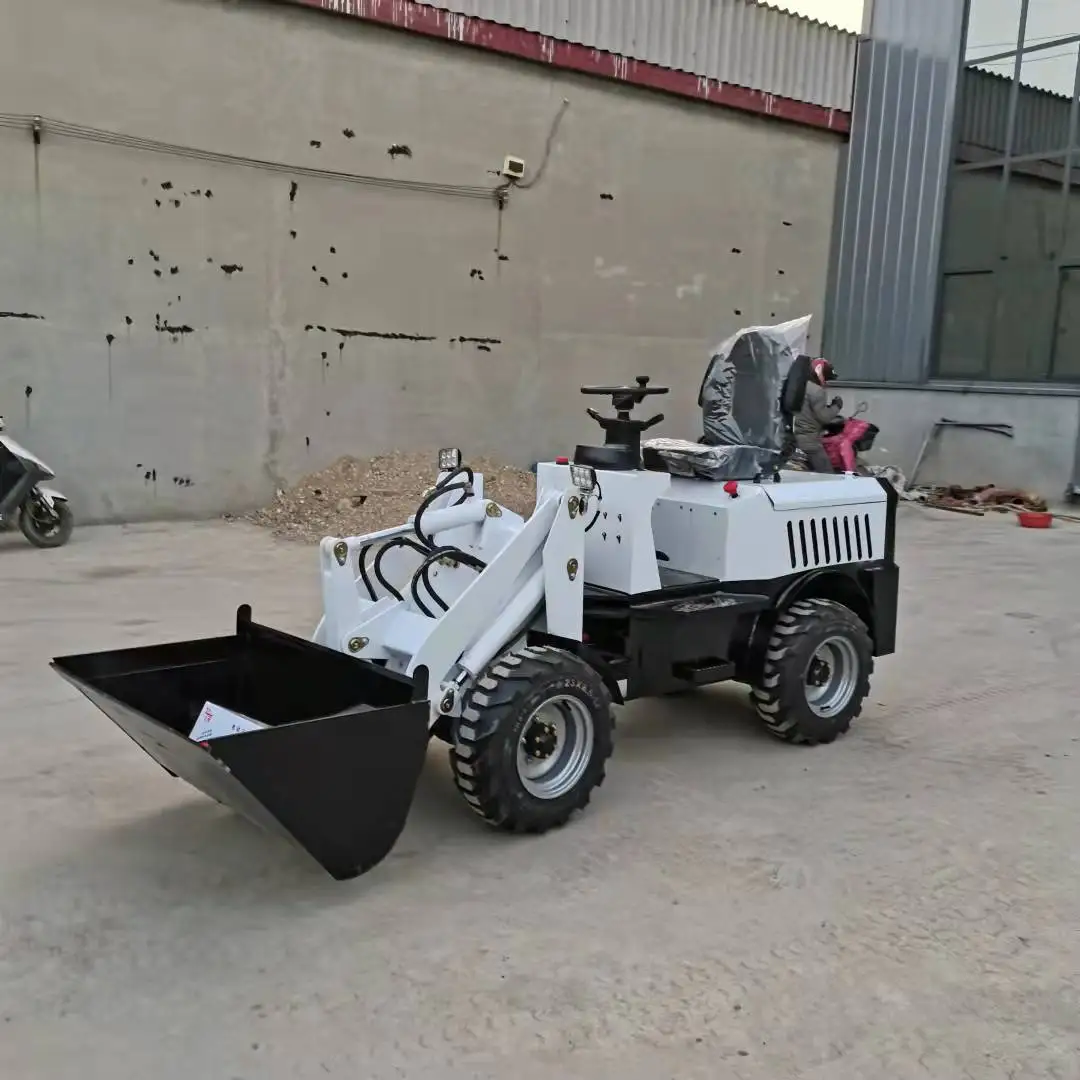 small loading weight ride on driving four wheel diesel loaders