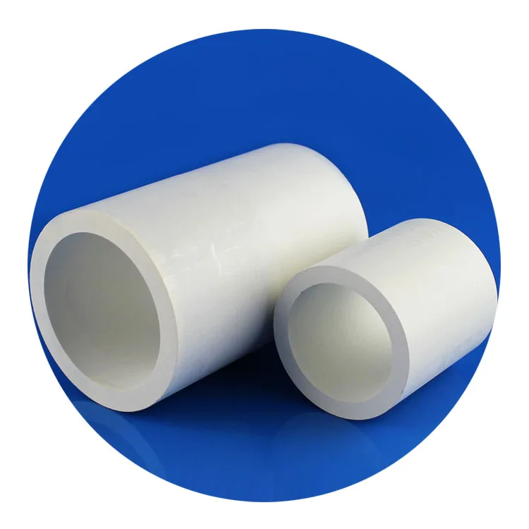 BN Boron Nitride Ceramic Insulating Tube Graphite Heating Electrode Sleeve for High Temperature Vacuum Furnace