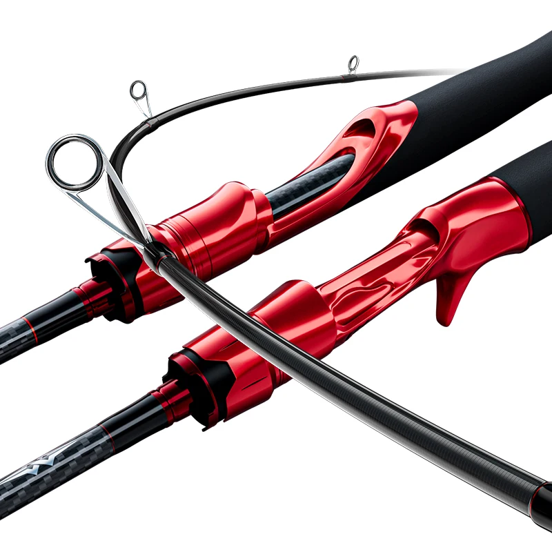 
CWSACR03 High Carbon Fiber Spinning Rod Casting rod 1.8m/2.1m/2.4m/2.7m Saltwater Fishing Rod luya 