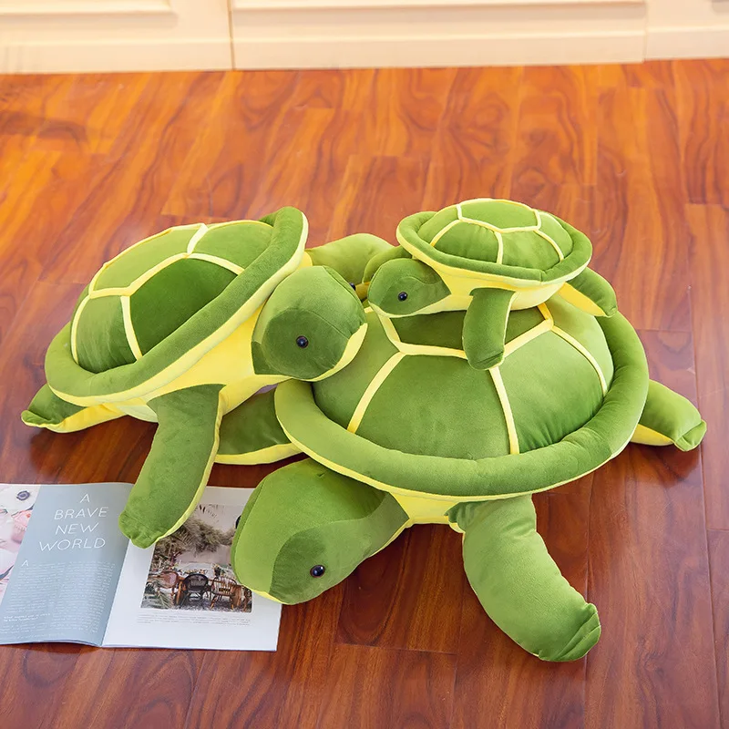 Lovely Turtle Plush Pillow For Gifts Stuffed Animal Sea Turtle Doll Soft Turtle Plush Toys