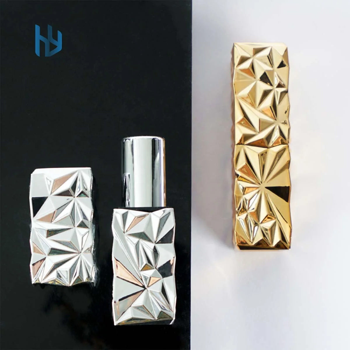 in stock square shape Magnet lipstick Containers 12.1mm luxury Private Label Lipstick Tube