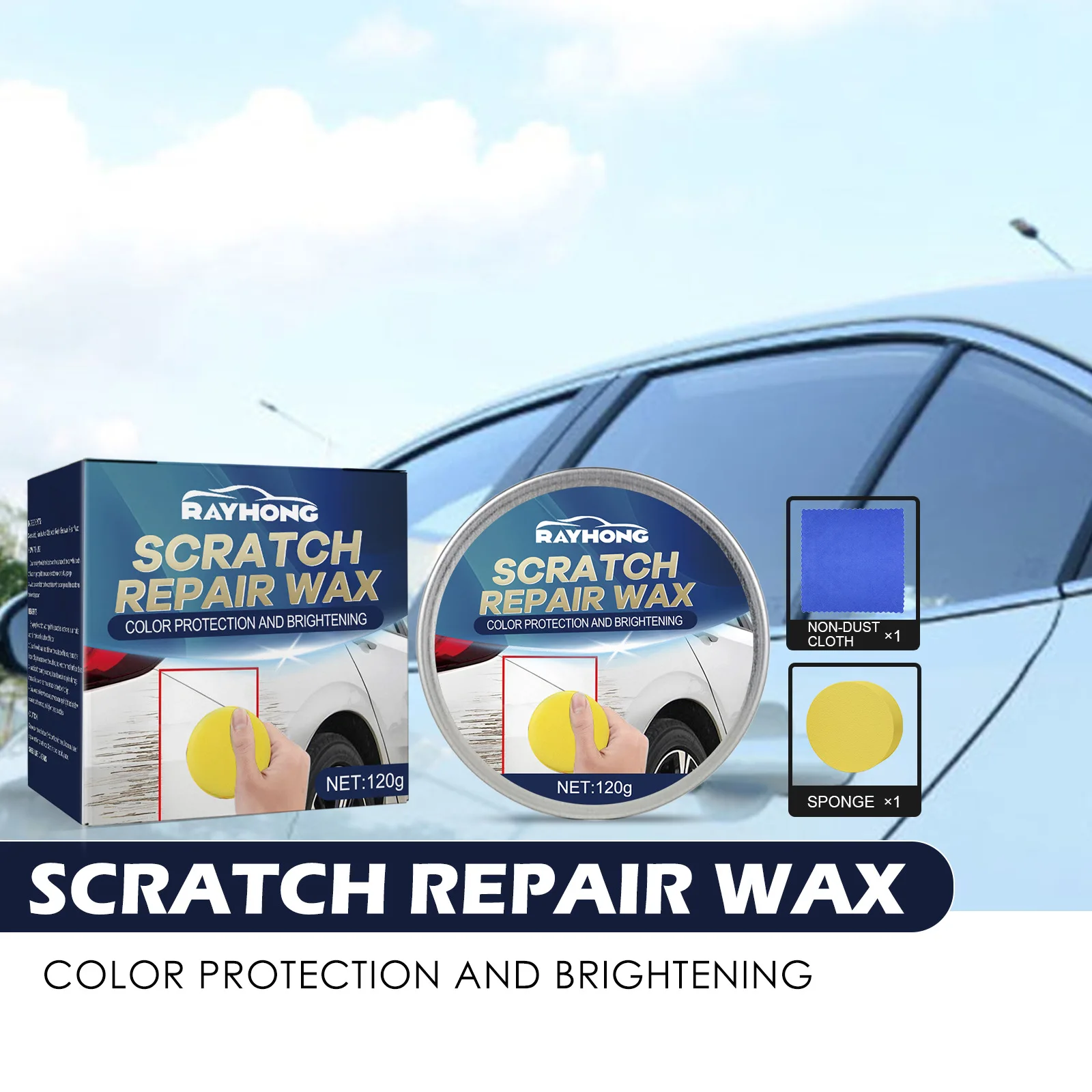 Car Scratch Repair Polishing Scratch Repair Kit Protective Body Car Scratch Repair Wax