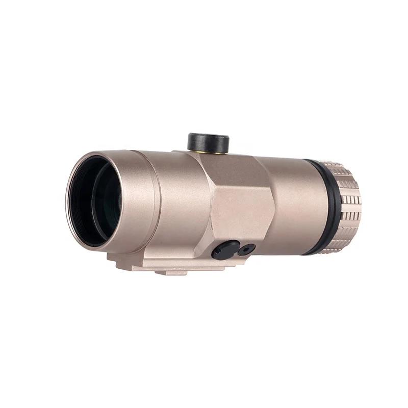 Tactical Aluminum Red Dot Sight 3x Magnifier with Flip Mount Hunting red dot sight scope