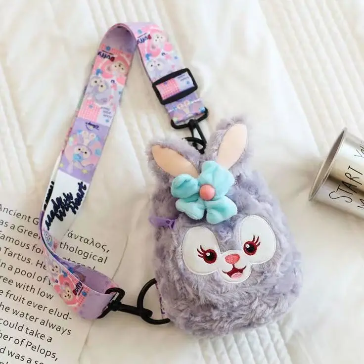 Kawaii Lilo And Stitch Plush Bag Doll Anime Stitch Shoulder Bag Handbag Stuffed Plush Toy Wallet Bag Birthday Christmas Gift
