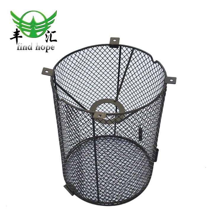 wholesale reptile round fixed heat protection shield light cage mesh lamp holder to avoid scald