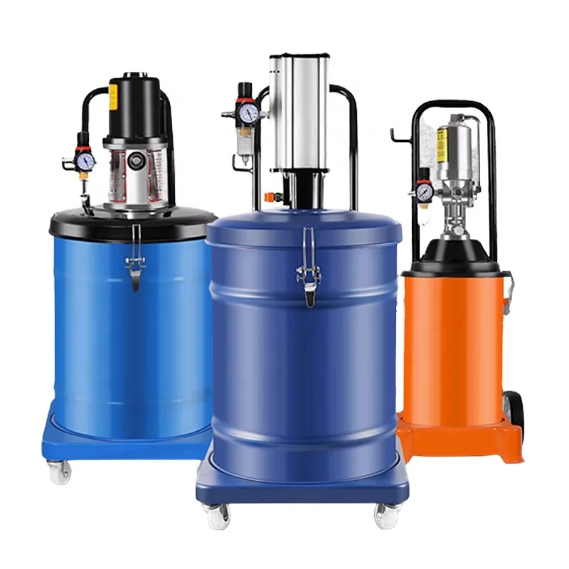 12 or 45 liter greasing pneumatic 12l air 40/1 operated grease pump injector nozzle 83688 parts price