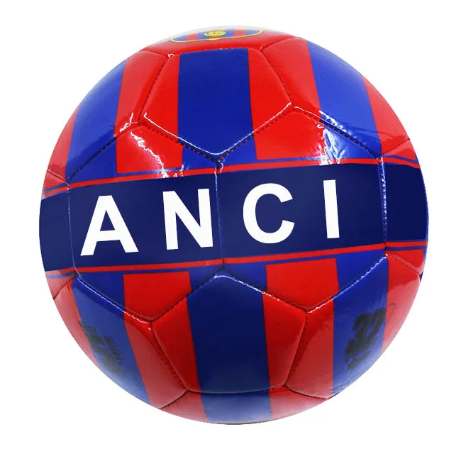 chinese wholesale suppliers high quality hand stitched soccer ball pvc laminated football