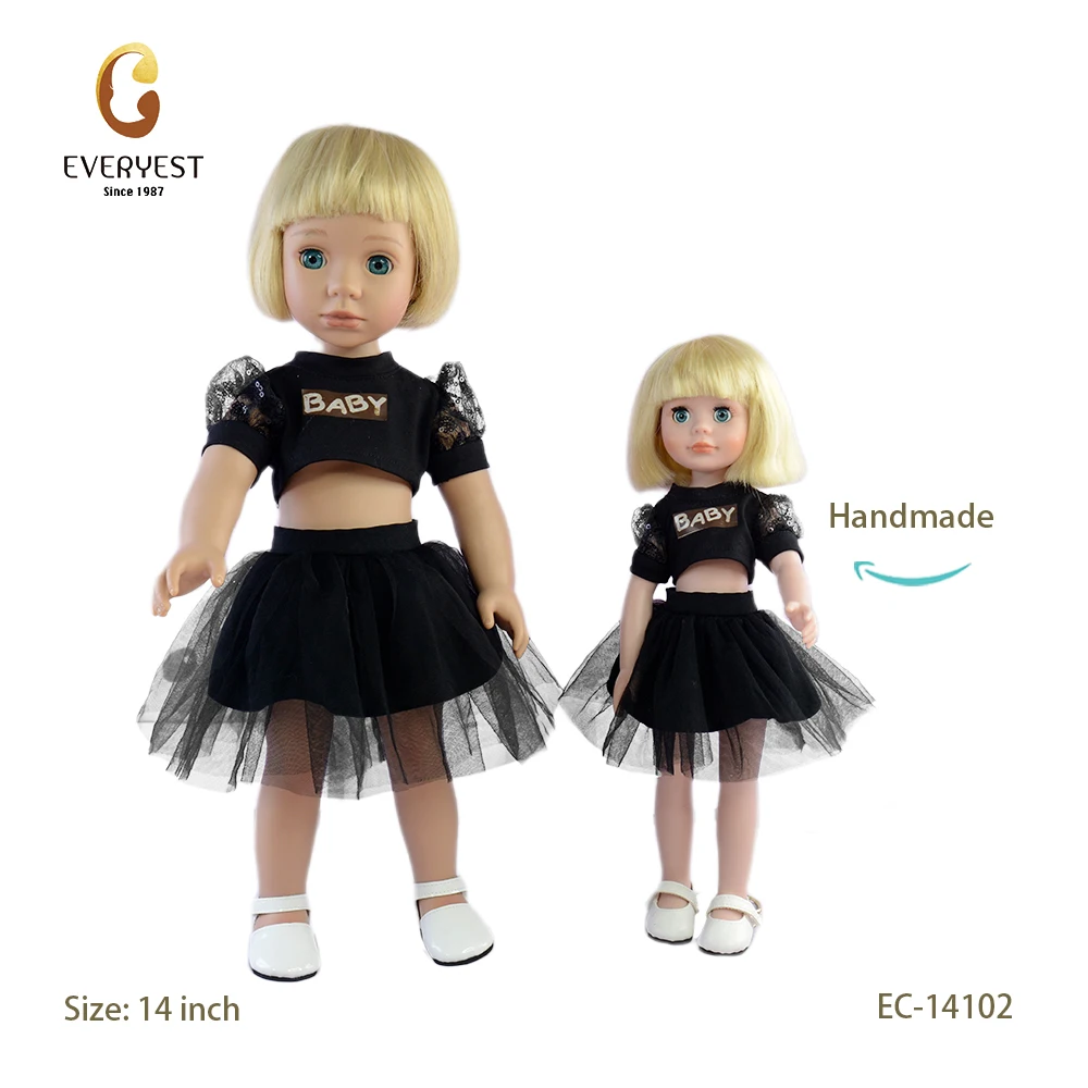 2024 Hot Manufacture 18 Inch Big Size Doll Girl Toy Realistic Baby Doll  With Various Hair Colors Lovely Girl Doll