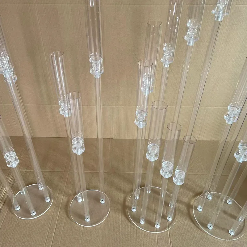 Acrylic Candlestick For Wedding Centerpieces Acrylic Candle Holder wedding decorations