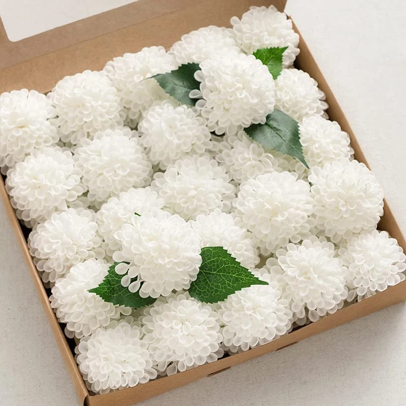 Искусственные цветы настоящие на ощупь белые маргаритки из пеноматериала подарок день Святого Валентина