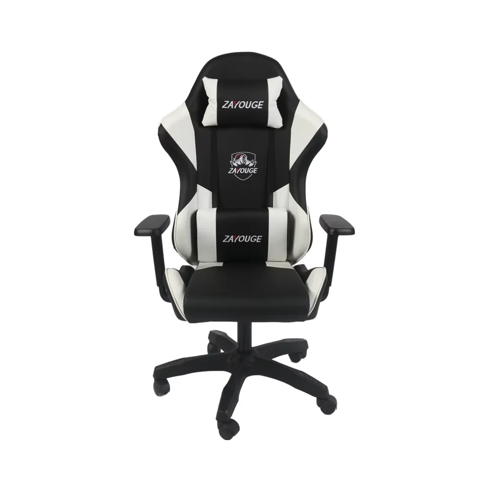 YOUGE Budget Executive Chair Ergonomic Racing Gamer Chair Revolving Feature Home Use PU Synthetic Leather Nylon Office Chair
