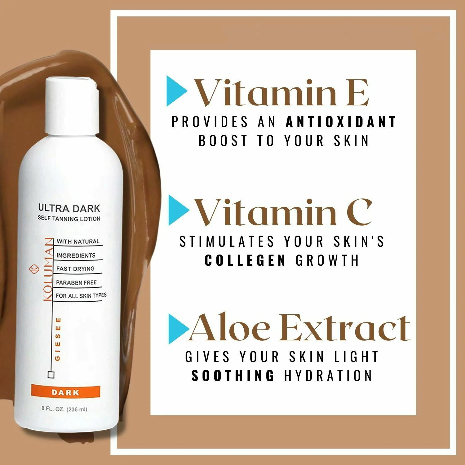 Amazon Hot Sale Wholesale Private Label Tanning Lotion Sunless Self Tanner Organic Body Shimmer Oil Tanning Oil