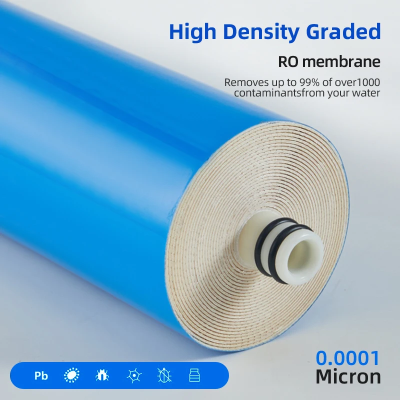High desalination 97%  1812-50GPD  Reverse Osmosis Membrane for under sink water filter