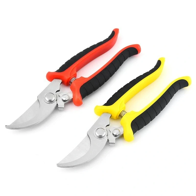 Stainless Steel Multi-Purpose Garden Pruning Shears with High Hardness and Sharp Blades for Fruit Flowers and Trees